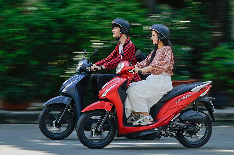 Độ tuổi lái xe máy 50cc