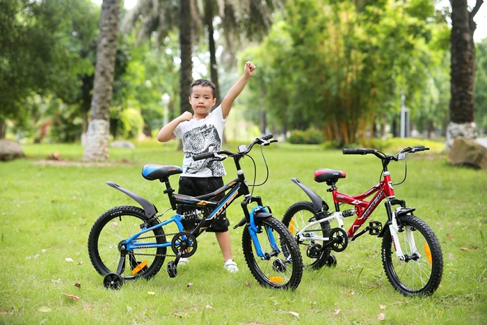 Những lợi ích cho trẻ khi đi xe đạp