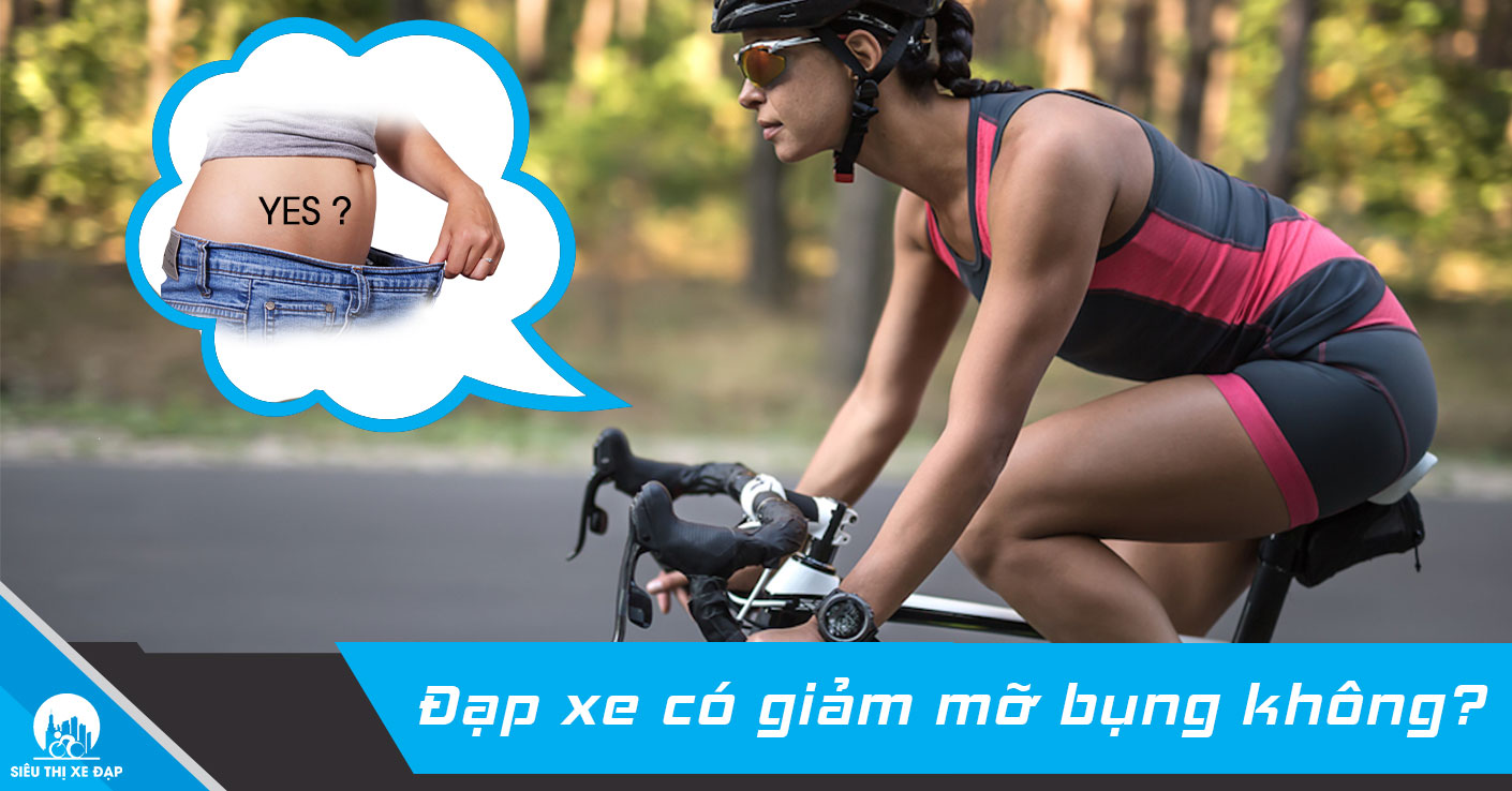 Đạp xe đạp có giảm mỡ bụng không?
