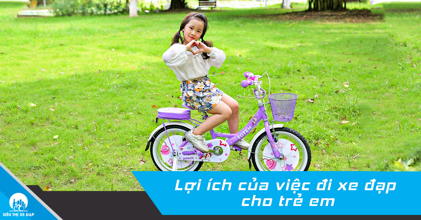 Lợi ích của việc đi xe đạp cho trẻ em