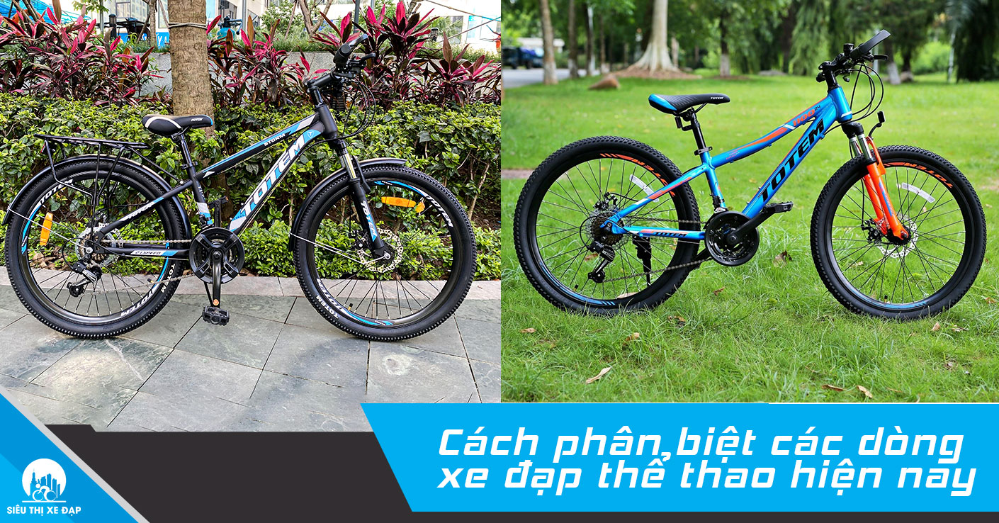 Cách phân biệt các dòng xe đạp thể thao hiện nay