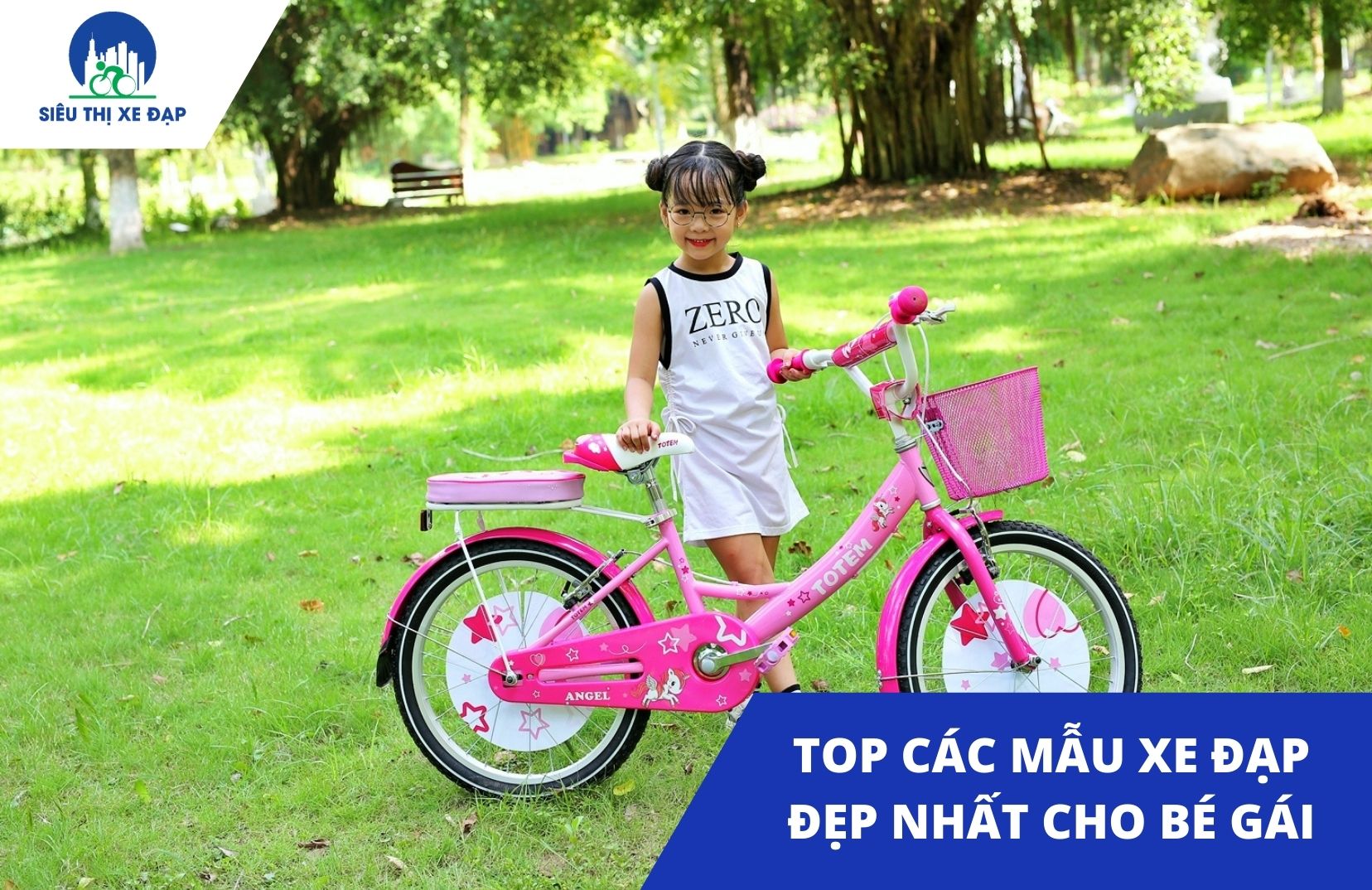 Các mẫu xe đạp đẹp nhất cho bé gái năm 2021