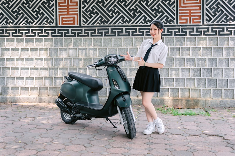 Xe Vespa 50cc ngày càng được mọi người yêu thích