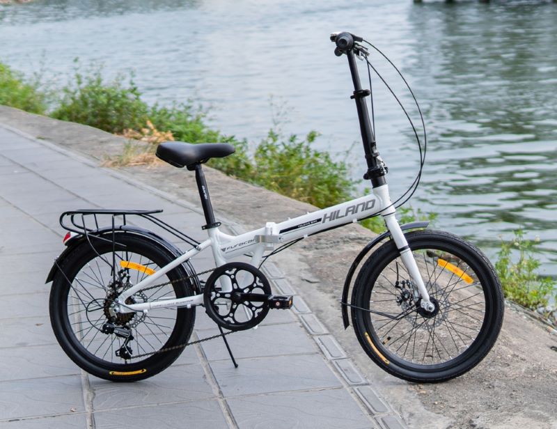 Xe đạp gấp - sản phẩm thuận tiện cho việc cất trữ, vận chuyển