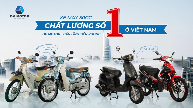 Xe DV Motor nổi tiếng với nhiều thế hệ người Việt