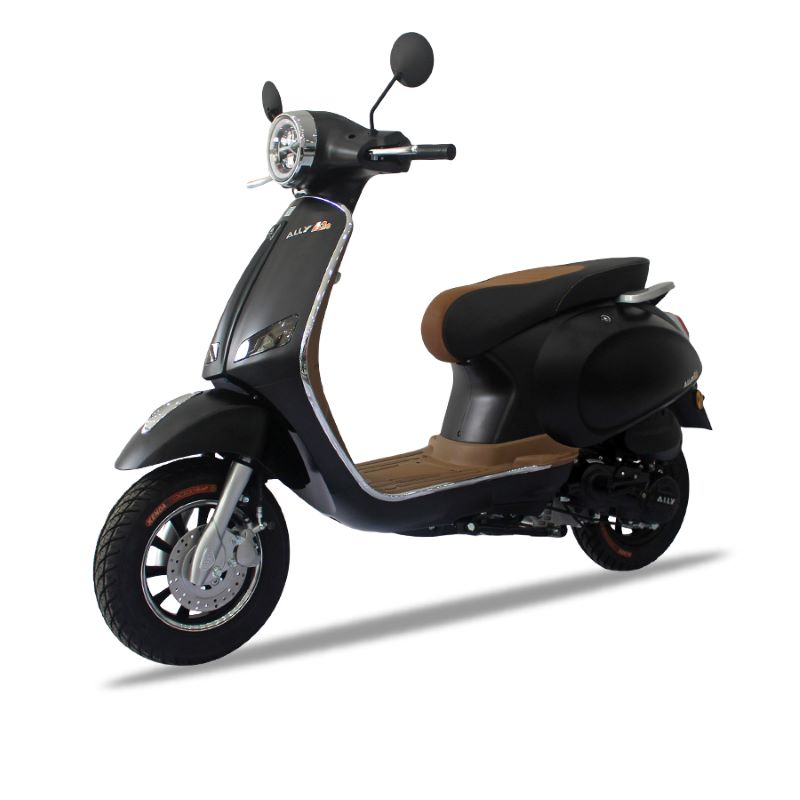 Xe ga 50cc Ally A1S (Đèn tròn) vận hành êm ái